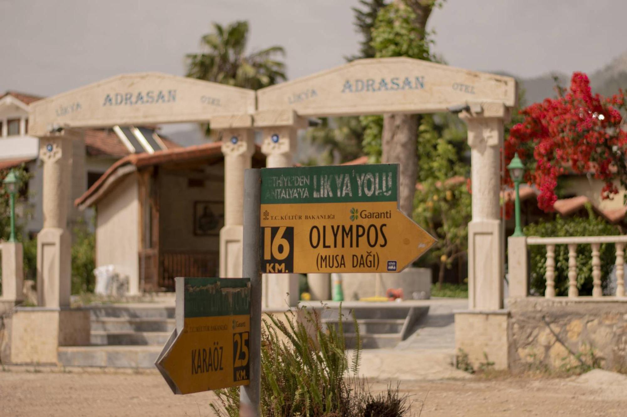 Likya Adrasan Otel Exterior foto