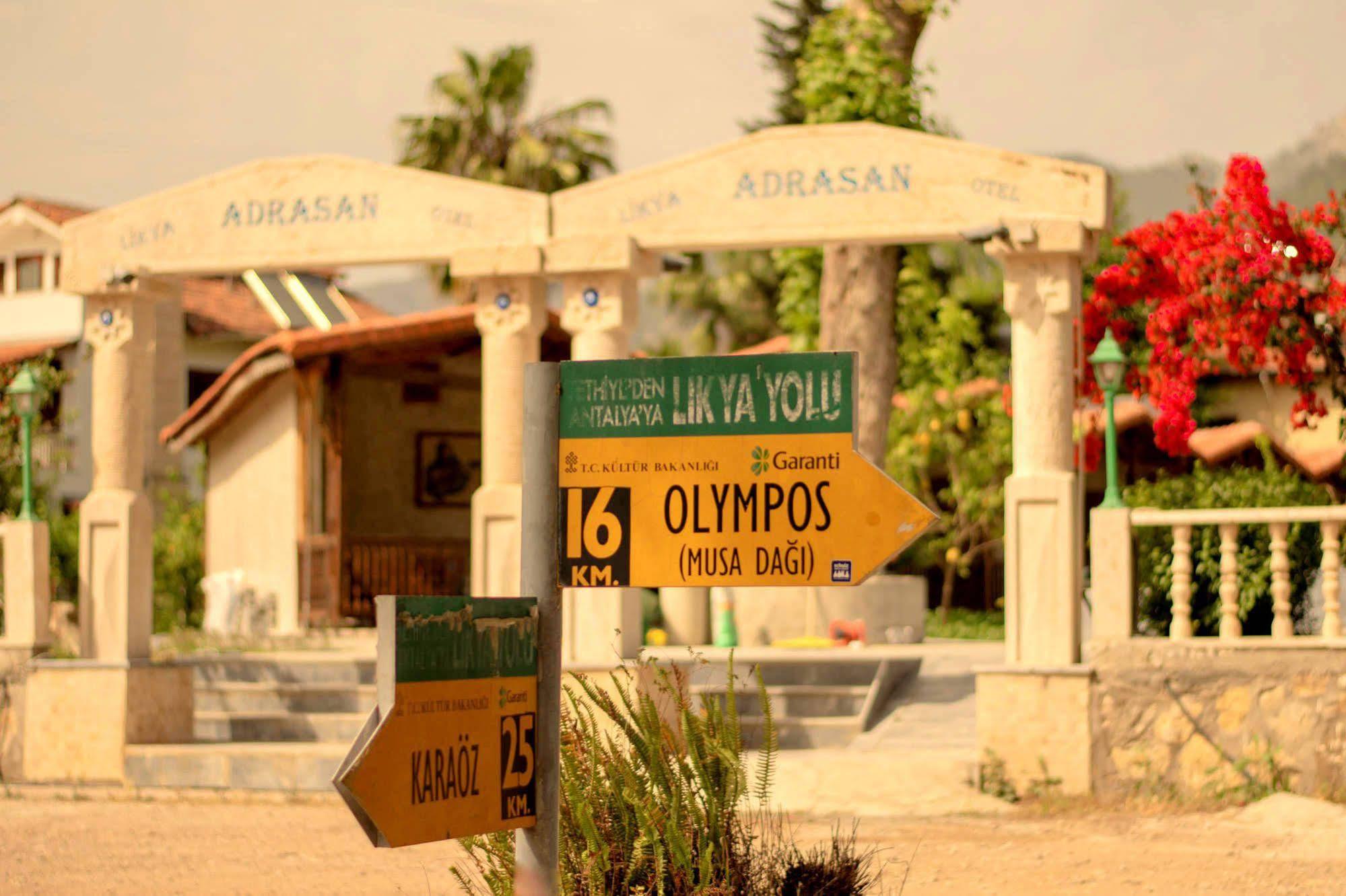 Likya Adrasan Otel Exterior foto